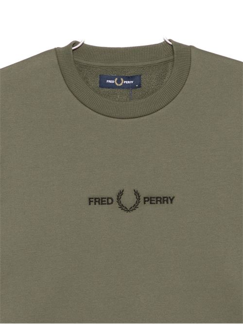 Felpa uomo girocollo FRED PERRY | M4727W19